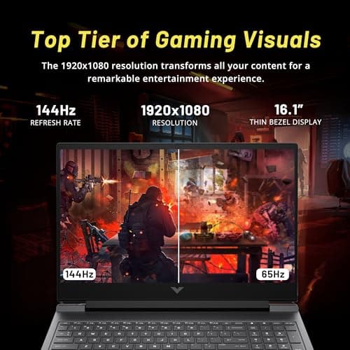 HP Victus 16.1" FHD 144Hz Gaming Laptop, AMD Ryzen 7-8845HS, 16GB DDR5, 512GB SSD, NVIDIA GeForce RTX 4070, Backlit Keyboard, FHD Camera, Wi-Fi 6, Win 11 Pro, Silver, 256GB Docking Station Set