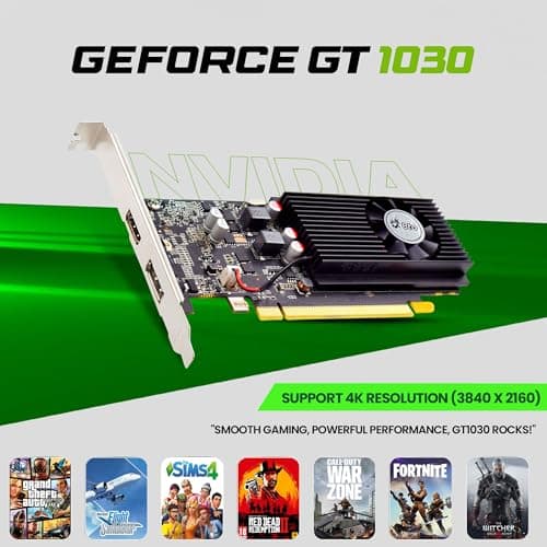BTO Windows 11 Pro Gaming Desktop PC HP G3 RGB – Intel i5 6th Gen Processor, 16GB DDR4 Ram, 512GB SSD, NVIDIA GeForce GT 1030 DDR5, 22-inch Monitor – Wi-Fi – Computer Tower for PC Gamer (Renewed)