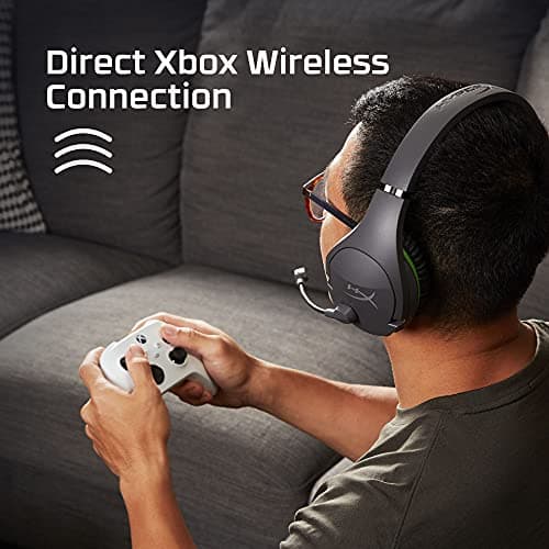 HyperX CloudX Stinger Core – Wireless Gaming Headset, for Xbox Series X|S and Xbox One, Memory foam & Premium Leatherette Ear Cushions, Noise-Cancelling,Black