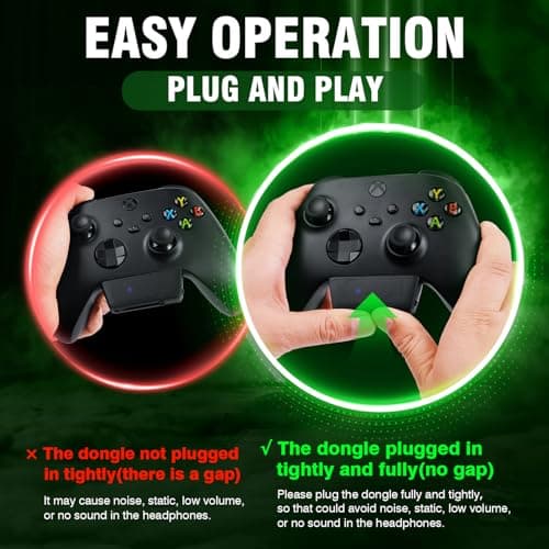 X3 Wireless Gaming Headset for Xbox Series X|S, PS5, PC, Mac, Switch – Bluetooth Headphones with Noise Cancelling Mic, 60H Playtime, Low Latency, Lightweight & Comfortable for Gamers