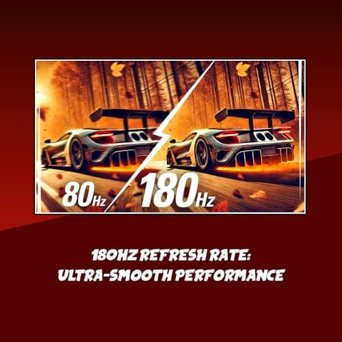 AOC Gaming Q27G4XY 27" Smart Gaming Monitor - QHD 2560x1440, 180Hz, VA Panel, Google Smart OS, USB-C 65W PD, AMD FreeSync, G-SYNC Compatible, Built in Speakers
