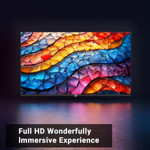 42 Inch 1080P FHD Smart TV with Tizen OS TV Compatible HDR, Full HD Slim Design Smart TV or Monitor with HDMI, Dolby Audio, Voice Remote, Stream Live(2025 Model)