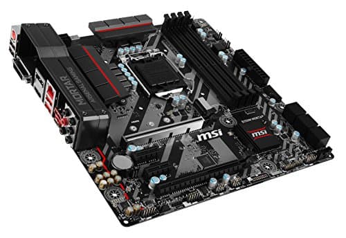 MSI Gaming Intel B250 LGA 1151 DDR4 HDMI VR Ready micro-ATX Motherboard (B250M MORTAR)