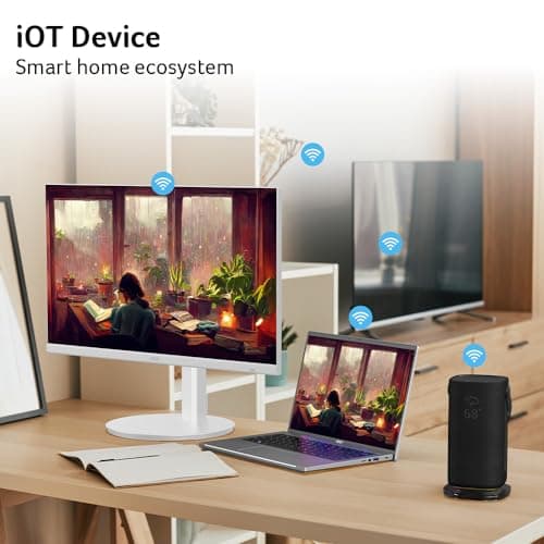 Acer CS272 27” IPS Full HD Smart Monitor | WebOS | Streaming TV | Bluetooth | Wireless Projection | iOT Device for Smart Home | Height Adjustable, Swivel, Tilt & Pivot | 3Wx2 Speakers | sRGB 99%