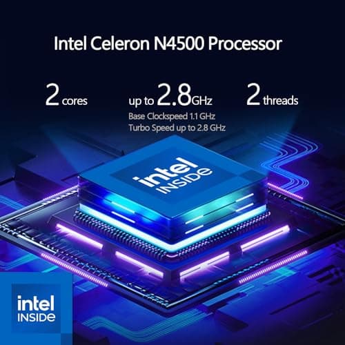 Lenovo 15.6" Laptop Computer for Home Business Student, Intel Dual-Core Processor, 32GB DDR4 RAM, 1TB PCIe SSD, FHD Display, WiFi 6, Bluetooth 5.2, HDMI, Numeric Keypad, Black, Windows 11 Pro, Tichang