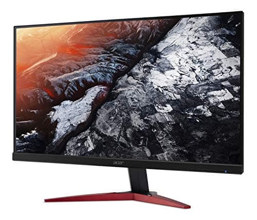 Acer KG251Q Fbmidpx 24.5" Full HD (1920 x 1080) TN 144Hz Monitor with AMD Radeon FreeSync Technology (Display Port, HDMI & DVI), Black UM.KX1AA.F03