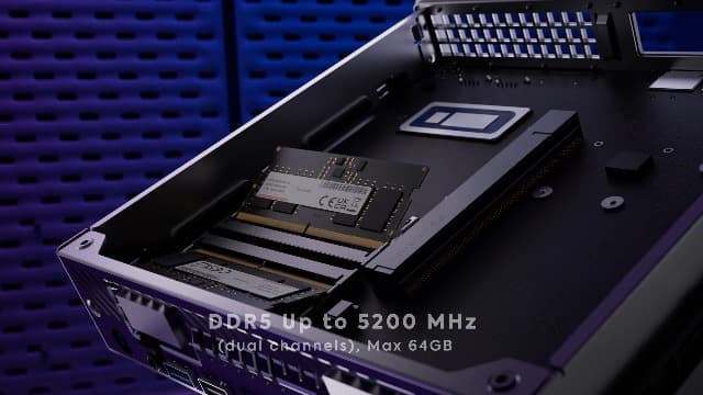 MINISFORUM MS-01 Mini Workstation Core i5-12600H Barebone Version Mini PC, HDMI + 2xUSB4 8K Display, 2x10G SFP+ Port, 2x2.5G LAN Port, Support M.2 2280/22110/U.2 SSD/RTX 3050 Graphics Cards
