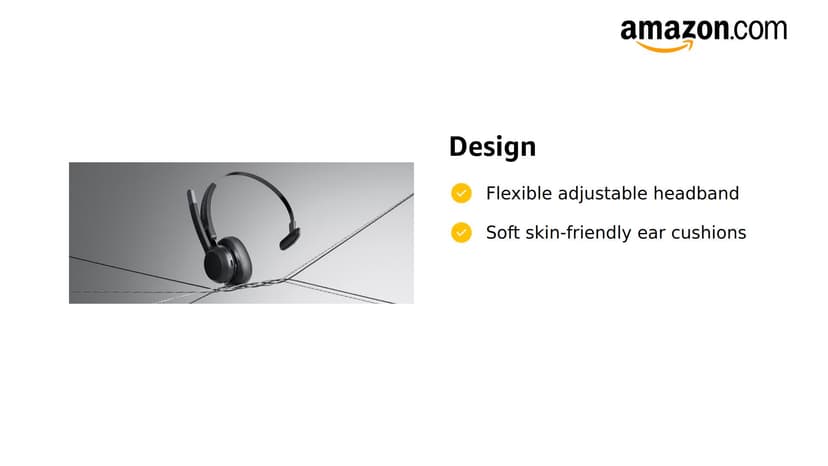 LEVN Trucker Headset, Trucker Bluetooth Headset with Noise Cancelling Microphone & Mute Button, Bluetooth Headsets V5.2 Multipoint for Work from Home/Cell Phone/Computer/Zoom/Teams/Truck Driver