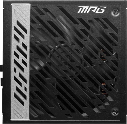 MSI MPG A1000G Gaming Power Supply - 80 Plus Gold Certified 1000W - 0% RPM Mode - Fully Modular - 100% Japanese 105°C Capacitors - Compact Size - ATX PSU