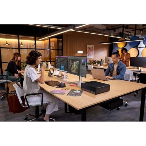 HP Elite Desk SFF 600 G9 Business Desktop Computer, 13th Gen Intel 16-Core i7-13700 Processor, 16GB DDR5 RAM, 512GB PCIe SSD, Small Form Factor, Wi-Fi, Type-C, DisplayPorts, HDMI, Windows 11 Pro