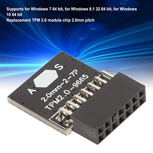 TPM 2.0 Module Chip with 14 Pin Security Module for Motherboards,