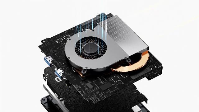 Beelink Mini PC, Intel 12th Gen Alder Lake- N95(up to 3.4GHz), 8GB DDR4 RAM 256GB M.2 SSD, Mini S12 Desktop Mini Computer Supprot Dual HDMI/USB3.2/WiFi 5/BT4.2 for Home/Office
