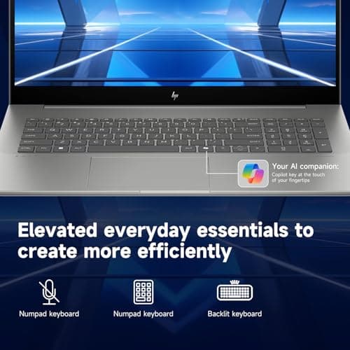 HP 2025 Envy Next Gen Copilot AI Ready Business Laptop, 17.3" UHD Display, Intel Core Ultra 7 155U, GeForce RTX 3050, 64GB DDR5 RAM, 2TB SSD, Backlit KB, Wi-Fi 7, W11P, ADATA 512 External SSD Bundle
