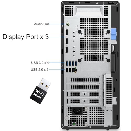 Dell OptiPlex 7020 Plus Tower 7000 Business Desktop Computer, 14th Gen Intel 20-Core i7-14700 up to 5.4GHz, 64GB DDR5 RAM, 2TB PCIe SSD, DVDRW, WiFi Adapter, Ethernet, Keyboard Mouse, Windows 11 Pro