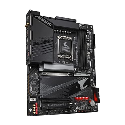 GIGABYTE Z790 AORUS Elite AX 1.0 Intel LGA 1700 ATX Motherboard, 4X DDR5~128GB, 3X PCI-E x16, 4X M.2, 6X SATA, 5X USB 3.2, 1x USB-C, 4X USB 2.0