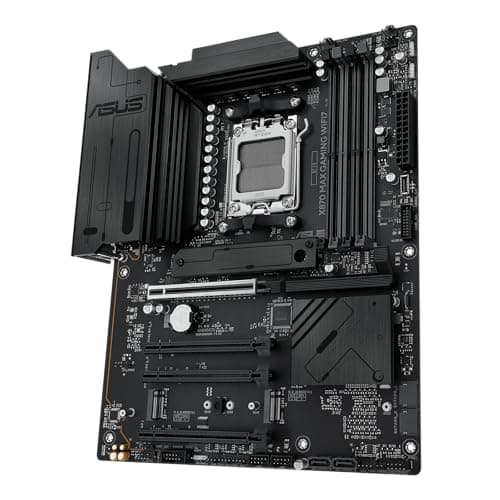 ASUS X870 MAX Gaming WIFI7 AMD AM5 ATX Motherboard, 12+2+1 80A DrMOS, DDR5, PCIe 5.0 x16 Q-Release, 3X M.2, Wi-Fi 7 Q-Antenna, 2.5Gb LAN, USB4® Type-C®, USB-C® 20Gbps, BIOS Flashback™, Aura Sync