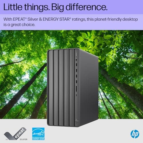 HP Envy Desktop PC, Intel Core i7-14700, 32 GB RAM, 1 TB SSD, Intel UHD Graphics 770, Windows 11 Pro, TE01-5002 (2024)