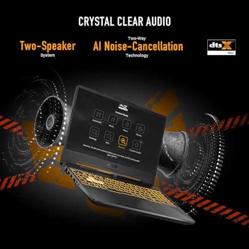 ASUS TUF Gaming A15 Gaming Laptop, 15.6” FHD 144Hz Display, NVIDIA® GeForce RTX™ 3050, AMD Ryzen™ 5 7535HS, 8GB DDR5, 512GB PCIe® Gen4 NVMe™ SSD, Wi-Fi 6, Windows 11, FA506NC-ES51