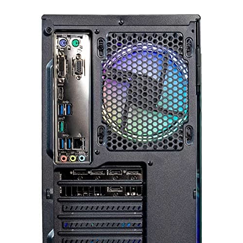 ViprTech Rebel 4.0 Gaming PC - AMD Ryzen 7 (4.1Ghz Turbo), RTX 4060 8GB, 32GB DDR4 3200, 1TB NVMe SSD, VR-Ready, Streaming, WiFi BT, RGB, Win 11 Pro, Prebuilt Desktop Computer Black