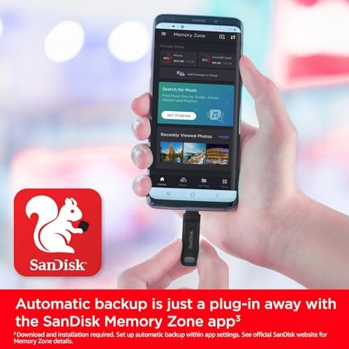 SanDisk 1TB Ultra Dual Drive Go USB Type-C Flash Drive, Black - SDDDC3-1T00-GAM46​