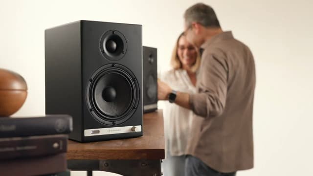 Audioengine A1 Wireless Computer Speakers - 60 W Bluetooth Desktop PC Computer Speakers - Gaming, Music and More