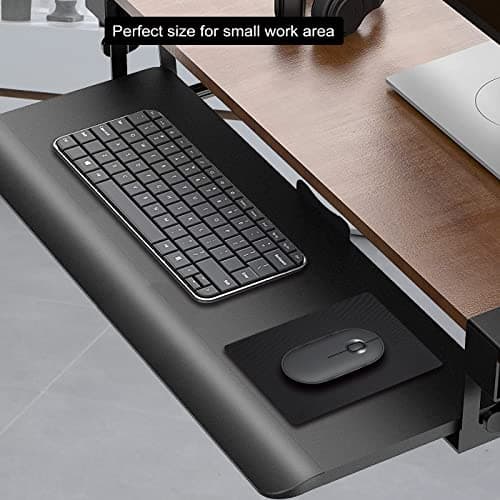 Small Mouse Pad 3 Pack, Mini Mouse Pads for Wireless Mouse and Laptop Computer, Portable Mousepad with Non-Slip Rubber Base & Waterproof Surface - Black -5.5 x 7 in