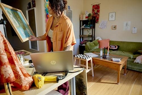 HP 15.6" Laptop (2025 Model), 15.6" FHD IPS Screen, Intel Core i5-1334U, 12GB RAM, 512GB SSD, Numeric Keypad, Webcam, HDMI, Wi-Fi, Windows 11 Home, Natural Silver - Upgradeable