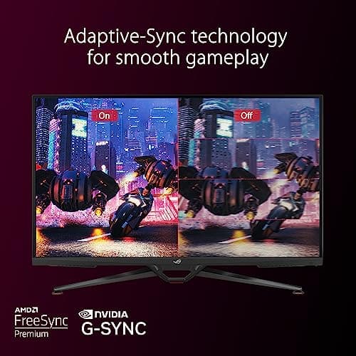 ASUS ROG Swift 38” 4K HDMI 2.1 HDR DSC Gaming Monitor (PG38UQ) - UHD (3840 x 2160), 144Hz, 1ms, Fast IPS, G-SYNC Compatible, Speakers, FreeSync Premium Pro, DisplayPort, DisplayHDR600, 98% DCI-P3