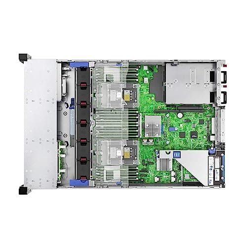 HPE ProLiant DL380 Gen10 2U Rack Server Bundle with Dual Xeon 6130 2.10 GHz, 256GB DDR4 Memory, 7.68TB Enterprise SSD Storage, RAID, Dual Power, iLO, Rail Kit