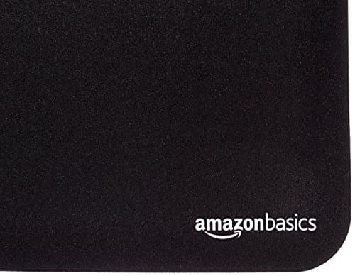 Amazon Basics Large Extended Computer Rectangular Mouse Pad, 16.7 x 35.7 inch, Black