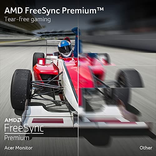 Acer Nitro 27” 4K UHD 3840 x 2160 Gaming IPS Monitor | AMD FreeSync Premium | Up to 160Hz Refresh Rate with DFR to FHD 320Hz| Up to 0.5ms | 1 x Display Port 1.4 & 2 x HDMI 2.1 Ports | VG270K V4bmiipx