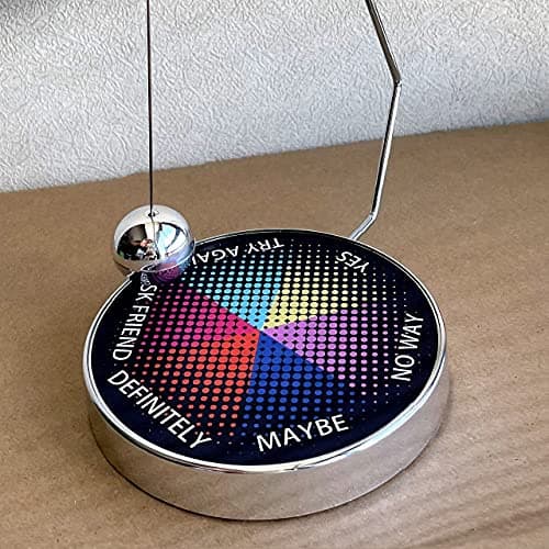 Magnetic Decision Maker Swing Pendulum Office Desk Decoration Toy,Novelty Gadget Gift