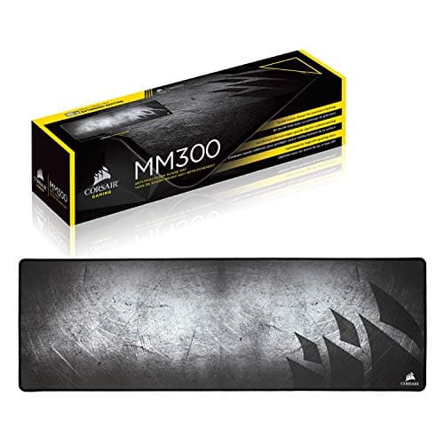 Corsair MM300 - Anti-Fray Cloth Gaming - High-Performance Mouse Pad Optimized for Gaming Sensors - Designed for Maximum Control - Extended, Multi Color