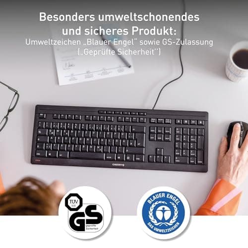 Cherry Keyboard Stream [DE] Black