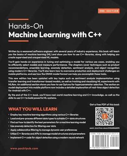 Hands-On Machine Learning with C++: Build, train, and deploy end-to-end machine learning and deep learning pipelines