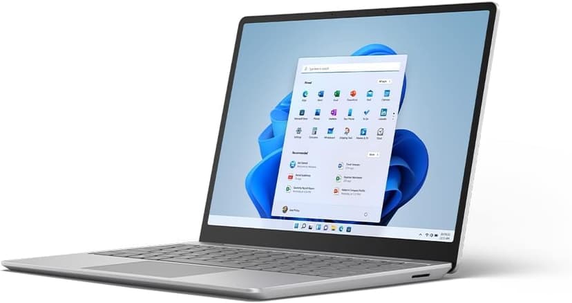 Microsoft Surface Laptop Go 12.4" Laptop, 16GB RAM, 256GB SSD, Platinum (Renewed) | Touchscreen, Intel Core i5-1035G1