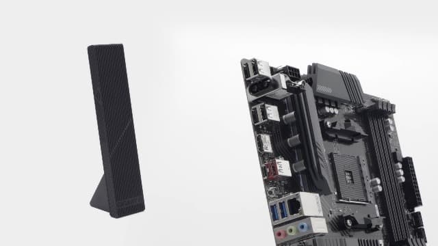 GIGABYTE B550 Eagle WIFI6 Motherboard, Supports AMD AM4 Ryzen 5000 Processors, ATX, DDR4, 2X M.2, PCIe 4.0, WIFI6, 1GbE LAN, EZ-Latch