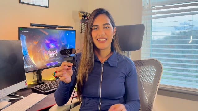 Webcam with Microphone&1080P HD Web Cam,Stand for PC/MAC/Laptop/Desktop, Wide Angle Web Cameras for YouTube,Skype,Zoom,Xbox One,Video Calling,Studying and PS4