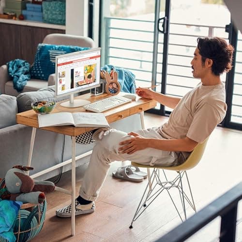 HP All-in-One Desktop Computer - Office Lifetime & Win 11 Pro • 21.5" FHD Anti-Glare Display • Intel Celeron J4025 CPU • for Everyday Use • 16GB RAM 1TB SSD • w/Accessories