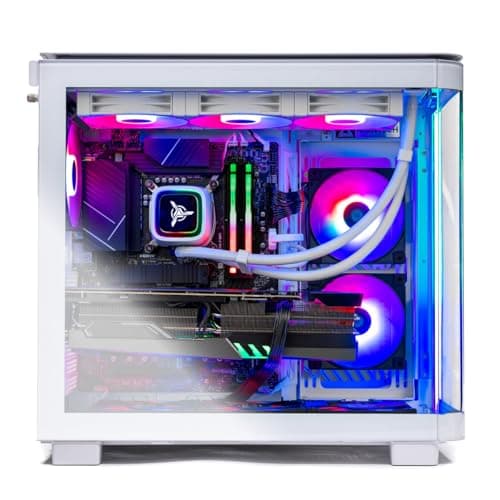 Skytech King 95 Gaming PC Desktop, Ryzen 9 9900X3D 4.4 GHz (5.5GHz Turbo), NVIDIA RTX 5070 Ti 16GB, 2TB Gen4 NVMe SSD, 32GB DDR5 RAM 6000 RGB, 850W Gold ATX 3 PSU, 360mm ARGB AIO, Wi-Fi, Win 11