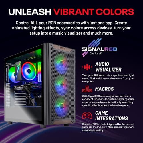 Skytech Chronos Gaming PC Desktop, Ryzen 7 7700 3.8 GHz (5.3GHz Turbo Boost), AMD RX 9070 XT 16GB GDDR6, 2TB Gen4 NVMe SSD, 32GB DDR5 RAM 6000 RGB, 850W Gold ATX 3.0 PSU, Wi-Fi, Win 11
