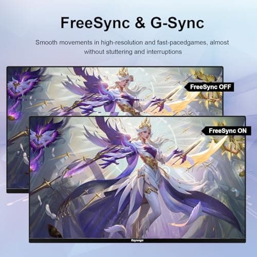 24inch Gaming Computer Monitor FHD1920x1080,180Hz Refresh Rate AMD FreeSync Premium Display, Eye Care, HDMI,1ms MPRT Ideal for Gaming Entertainment Work Support Wall Mount Install（75 * 75mm）