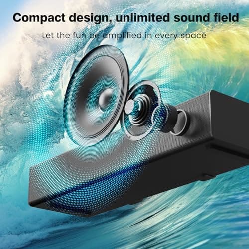 Miroir 5.1 Sound Bar for TV with Dolby Atmos & Wireless Subwoofer, 410W Bluetooth Soundbar for Smart TV, Immersive 3D Sound Home Theater System with Adjustable Surround Bass, for HDMI eARC