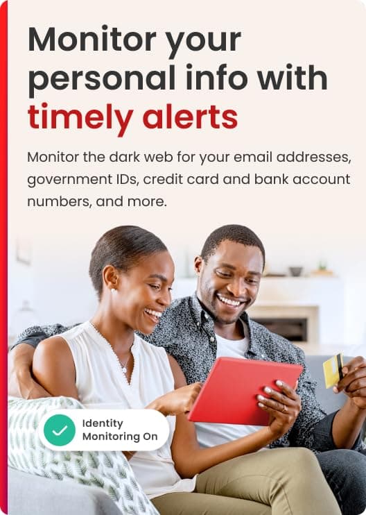 McAfee Total Protection 3-Device 2025 | Security Software Includes Antivirus, Secure VPN, Scam Protection, Identity Monitoring | 1-Year Subscription with Auto-Renewal | Download