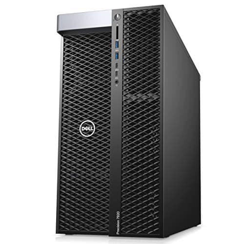 Dell Precision 7920 Tower Workstation, VR CG AI 4K Editing Rendering, 2X Intel Xeon Gold 6130 up to 3.7GHz (32-Cores), 192GB DDR4, 1TB SSD 4TB HDD, Quadro M5000 8GB, Windows 10 Pro (Renewed)