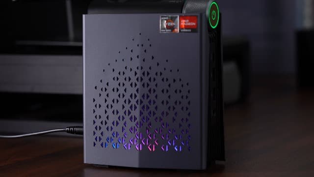 ACEMAGICIAN [Gaming PC Ryzen 7 5875U Mini PC(up to 4.5Ghz), 16GB DDR4 512GB NVME SSD Mini Desktop Computer, Mini Computers [WiFi6/BT5.2] [4K UHD/RGB Lights/3 Adjustable Mode PC Gaming