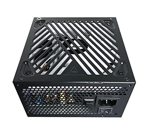 Apevia ATX-PM650W Premier 650W 80+ Gold Certified Active PFC ATX Semi-Modular Gaming Power Supply with 366 RGB Light Modes