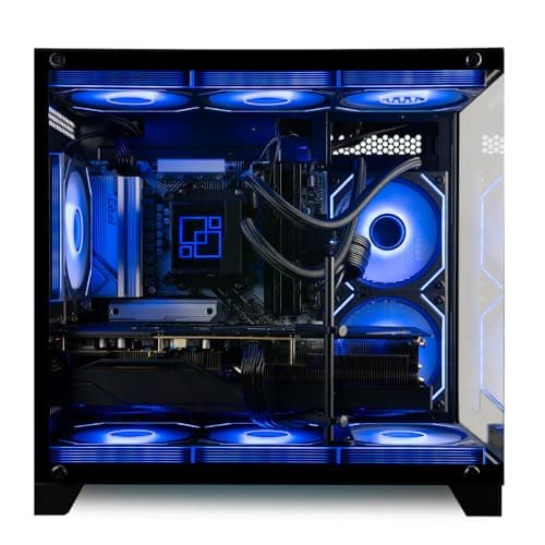 Panorama Gaming PC Desktop (NVD GeForce RTX 5080, Intel 24-Core i9-14900KF Processor, 96GB DDR5 RAM, 2x2TB Gen4 NVMe SSD, WiFi 6E, HDMI, Windows 11 Pro) Best 2025 Prebuilt Tower RGB Gamer Computer