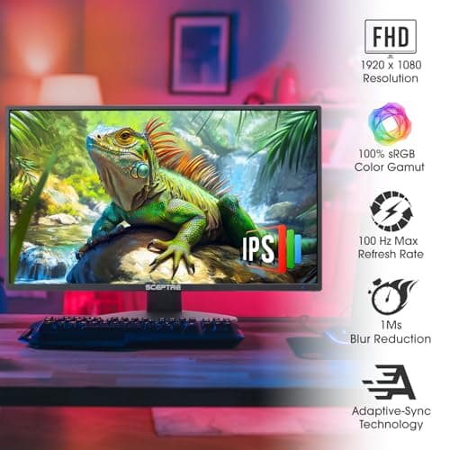 Sceptre New 22-inch Professional Monitor HDMI x2 Build-in Speakers 2025