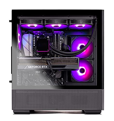 Skytech Gaming PC Desktop – Intel Core i7 12700F 2.1 GHz, NVIDIA RTX 4070 Ti, 1TB NVME SSD, 16GB DDR4 RAM 3200, 750W Gold PSU, 360mm AIO, 11AC Wi-Fi, Windows 11 Home 64-bit,Black
